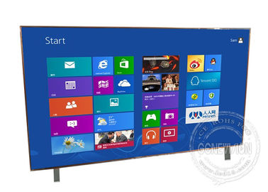 Lavagna interattiva elettronica del touch screen a 65 pollici di istruzione per l'esposizione LCD del supporto della parete di videoconferenza