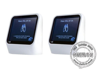Pubblicità della toilette del monitor del touch screen del supporto della parete del WC, contrassegno di Digital Media della toilette