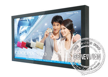 Esposizione di parete LCD dell'interno a 65 pollici di TFT video per la pubblicità del giocatore