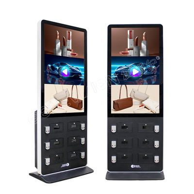 Interattivo schermo touch LCD telefono carica password armadio segnaletica digitale