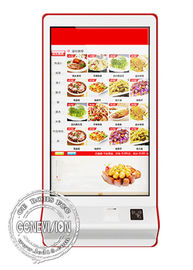 Self service capacitivo del touch screen che paga a macchina 32inch Parete-supporto astuto ultrasottile esposizione LCD con la stampante e NFC