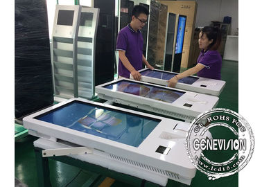 Chiosco self service terminale a 32 pollici della stampante della ricevuta del chiosco del touch screen di posizione di Floorstanding del cinema