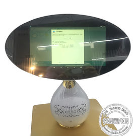 Mini schermo portatile da tavolo del proiettore del giocatore 3 D di pubblicità dell'affissione a cristalli liquidi dello specchio