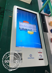 Chiosco LCD di pagamento del ricevitore dei contanti di Windows del chiosco self service di tocco infrarosso a 32 pollici del mercato della Corea