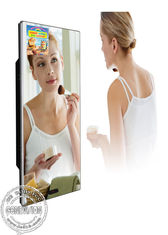 Esposizione della pubblicità dello specchio della toilette video di Digital del contrassegno di pubblicità dello schermo LCD magico dello schermo TV con il sensore di moto