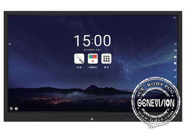 55 - Bordo LCD astuto di istruzione scolastica di Android del chiosco di lavagna del touch screen mobile a 86 pollici di OPS