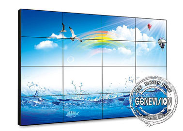 Supporto 55&quot; della parete esposizione di parete del contrassegno LCD dell'interno di Digital di alta luminosità 3X3 video