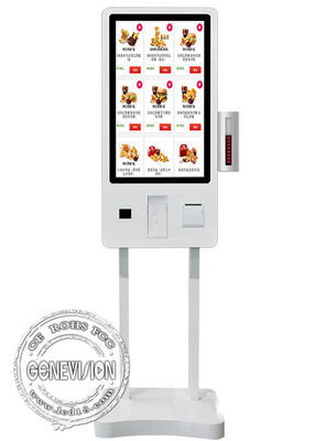 32&quot; chiosco self service capacitivo degli alimenti a rapida preparazione del touch screen con la chiamata Pager System