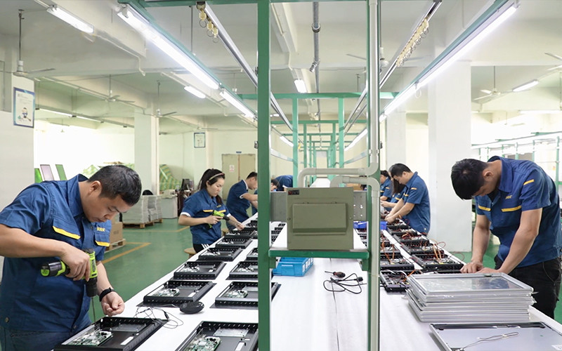 Shenzhen MercedesTechnology Co., Ltd. linea di produzione in fabbrica