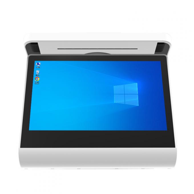 Android Desktop Display a doppio schermo Registro di cassa Display con stampante e scanner da 80 mm 11.6inch+11.6inch 2GB+32GB POS Systems Machine Terminal 0
