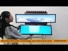 19.5 pollici a 88 pollici 2K 4K Android USB Aggiornamento scaffale bordo LCD Display allungato con CMS gratuito