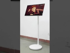 Chiosco a schermo touch portatile a batteria da 27