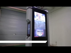 Sensore di qualità dell'aria di 55 pollici 4K Smart City IK10 Chiosco touch screen a vetro a prova di esplosione