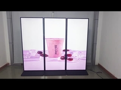 Effetto di visualizzazione video wall con schermo congiunto 4K da 69,3