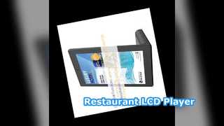 Lettore LCD a forma di L per ristoranti