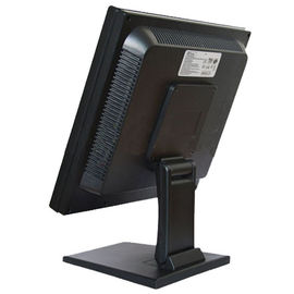Luminosità LCD industriale di TFT dello schermo di monitor del CCTV del PC nero a 17 pollici alta