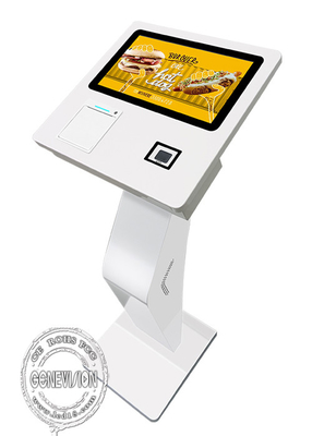 15,6» chioschi self service terminali del touch screen con analizzatore della stampante il 2D