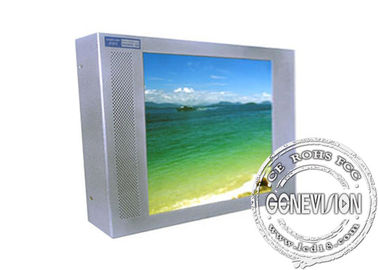 Esposizione LCD del supporto a 15 pollici della parete, affissione a cristalli liquidi di allungamento di 4:3 che annuncia TV