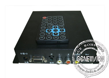 La scatola antiurto della rete HD Media Player dell'interfaccia di VGA si collega con il monitor LCD o la TV