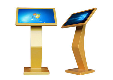 Pubblicità dorata del monitor del chiosco del touch screen del chiosco del centro commerciale di colore, -215T-P PAZZO