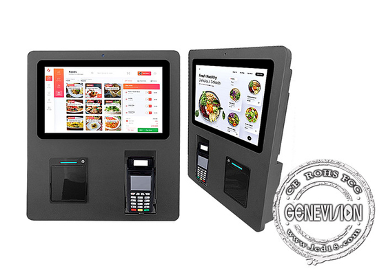 Chiosco self service automatico da 15,6 pollici che ordina la macchina di pagamento per Resaurant Kfc Mc