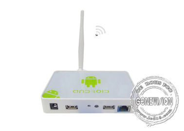 Scatola di Media Player del contrassegno di OS WIFI Digital di Android con software telecomandato, 3G facoltativo