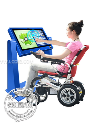 32 &quot; Pcap Touch Screen Chiosco esterno per sedie a rotelle, angolo di visione regolabile