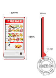 chiosco d'ordinazione automatico di pagamento del touch screen di self service della macchina 32inch per il fast food con il lettore di schede
