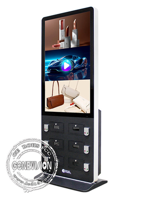 49&quot; Android Touch Screen Kiosk con sei armadi di ricarica smartphone