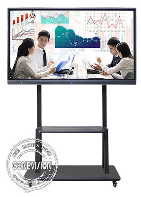 55&quot; a 110&quot; 4K AG Glass Android 12.0 Dual System 20 punti touch screen Whiteboard con fotocamera e microfono