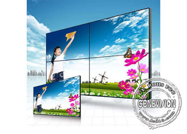 65&quot; colore LCD HD pieno 1080p del monitor della video incastonatura stretta della parete 2X2 3.5mm del contrassegno di Digital