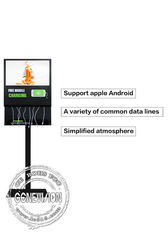 Contrassegno LCD a 21,5 pollici di USB Android Wifi Digital dello schermo di pubblicità con il software del telecomando e della stazione di carico