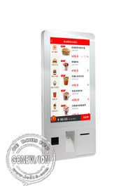 Stampante termica/posizione del nuovo del touch screen di self service chiosco a 32 pollici di pagamento facoltativa