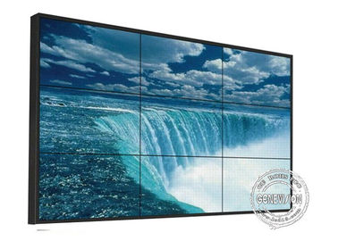 Video funzione della giuntura dell'affissione a cristalli liquidi TV Multiscreen della parete del contrassegno professionale fissato al muro di Digital