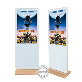 Forma bianca LCD di Iphone di colore del lettore multimediale di mezzi pubblicitari del contrassegno di Android Digital
