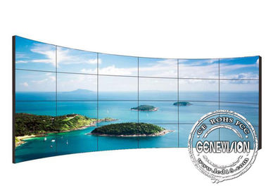 parete 4*8 a 55 pollici del contrassegno di 10W Digital la video ha curvato il touch screen ultra grande di Samsung IR