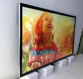 Angolo di visione del touch screen LCD dell'esposizione di pubblicità del contrassegno di Android Wifi Digital ampio