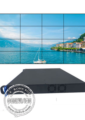 Shell di alluminio HA FATTO la video incastonatura LCD della parete 55inch 500cd/M2 3.5mm
