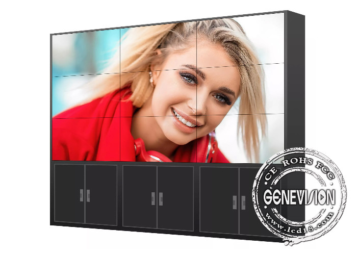 46&quot; 55&quot; Pannello originale BOE Segnaletica digitale LCD senza soluzione di continuità Soluzioni flessibili per pareti video