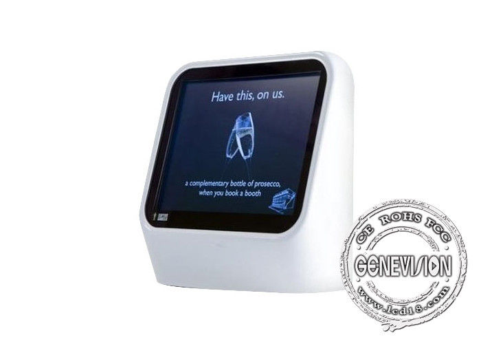 Pubblicità della toilette del monitor del touch screen del supporto della parete del WC, contrassegno di Digital Media della toilette