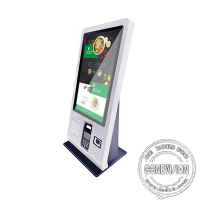 Supporto d'ordinazione WIFI del chiosco di pagamento dello schermo dell'affissione a cristalli liquidi di tocco di Quickpay