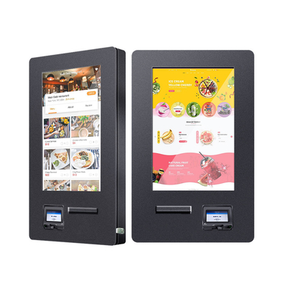Chiosco impermeabile all'aperto di pagamento di self service fissato al muro