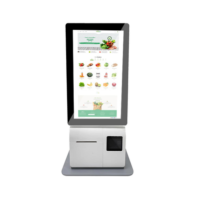Configurazione del chiosco di pagamento di Digital dei lati del touch screen due in stampatore And Scanner