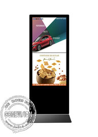 Totem LCD a 55 pollici di Android 7,1 Media Player del contrassegno di Wifi Digital del chiosco del touch screen con 4G