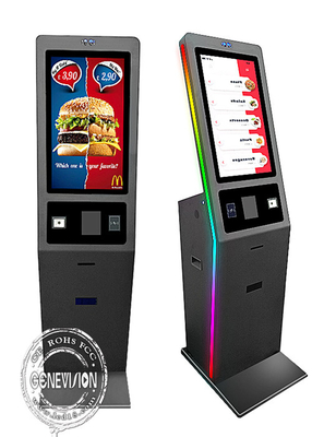 Chiosco self service vendente automatizzato a 27 pollici con la macchina fotografica facciale di riconoscimento