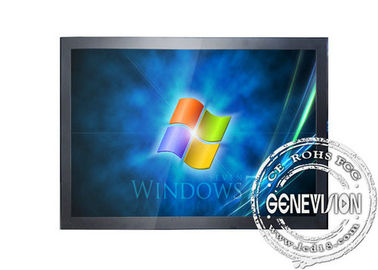 chiosco del touch screen 500cd/m2, PC tutto compreso di tocco fissato al muro