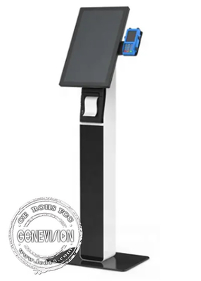 Chiosco a 10,1 pollici del touch screen della gestione di coda della reception con la stampante termica