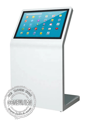 Chiosco a 55 pollici del sistema di gestione della coda del touch screen di progettazione semplice