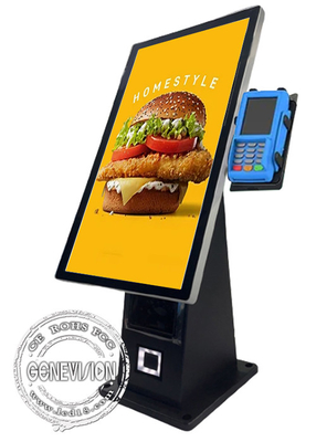 15.6 pollici 1080P 400nits Capacitive touch screen Self-service Payment Kiosk sul tavolo Apple VAS