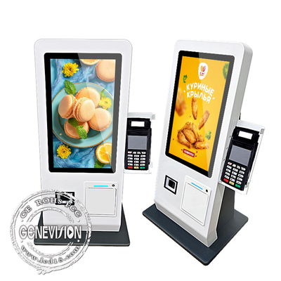 Chiosco d'ordinazione di pagamento del ristorante del touch screen da tavolino del monitor